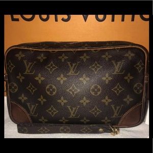 Marly Dragonne wristlet by Louis Vuitton